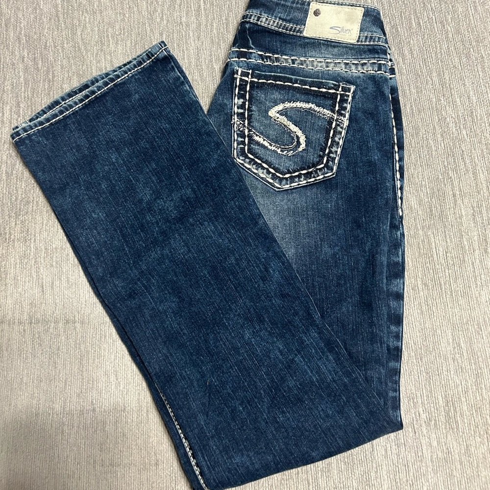 SILVER SUKI JEANS